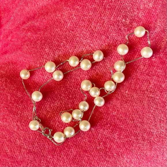 14K White Gold Necklace - Picture 6 of 8